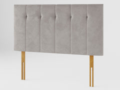Hepburn Headboard 80 cm - Plush Velvet - Silver