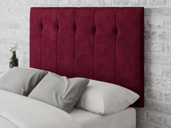 Hepburn Headboard 80 cm - Kimiyo Linen - Bordeaux
