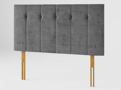 Hepburn Headboard 80 cm - Firenza Velour - Charcoal