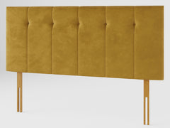 Hepburn Headboard 80 cm - Plush Velvet - Ochre