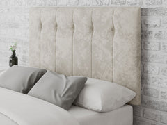Hepburn Headboard 80 cm - Mirazzi Velvet - Pearl