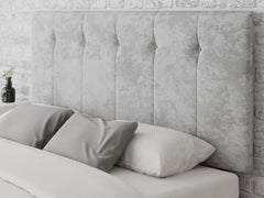 Hepburn Headboard 80 cm - Mirazzi Velvet - Silver