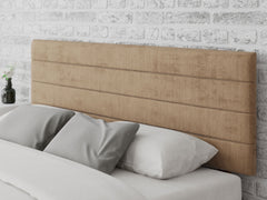 Kelly Headboard 60 cm - Firenza Velour - Champagne