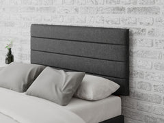 Kelly Headboard 60 cm - Saxon Twill - Charcoal
