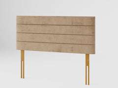 Kelly Headboard 60 cm - Firenza Velour - Champagne