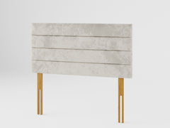 Kelly Headboard 60 cm - Mirazzi Velvet - Pearl