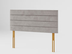 Kelly Headboard 60 cm - Plush Velvet - Silver