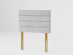 Kelly Headboard 60 cm - Pure Pastel Cotton - Storm