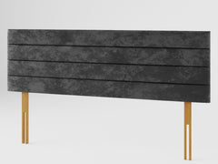Kelly Headboard 60 cm - Mirazzi Velvet - Black