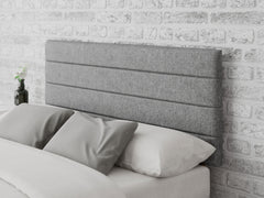 Kelly Headboard 60 cm - Saxon Twill - Grey