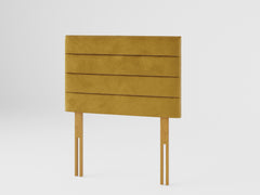 Kelly Headboard 60 cm - Plush Velvet - Ochre