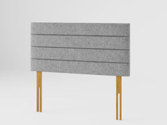 Kelly Headboard 60 cm - Saxon Twill - Grey
