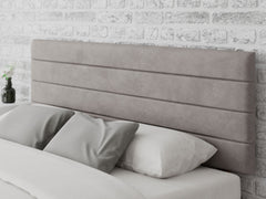 Kelly Headboard 60 cm - Plush Velvet - Silver