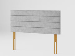 Kelly Headboard 60 cm - Kimiyo Linen - Silver