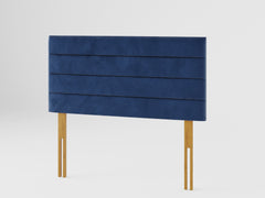 Kelly Headboard 60 cm - Plush Velvet - Navy