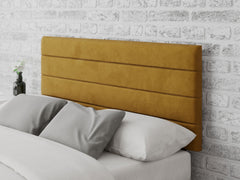 Kelly Headboard 60 cm - Plush Velvet - Ochre