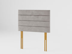 Kelly Headboard 60 cm - Plush Velvet - Silver