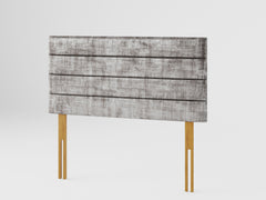 Kelly Headboard 60 cm - Distressed Velvet - Slate