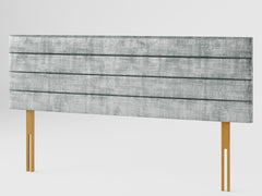 Kelly Headboard 60 cm - Distressed Velvet - Platinum
