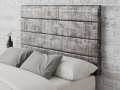 Kelly Headboard 80 cm - Distressed Velvet - Slate