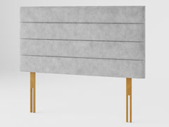 Kelly Headboard 80 cm - Kimiyo Linen - Silver
