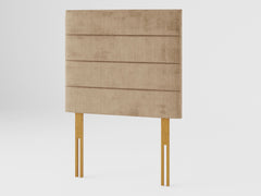 Kelly Headboard 80 cm - Firenza Velour - Champagne