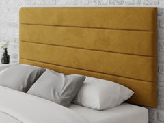 Kelly Headboard 80 cm - Plush Velvet - Ochre