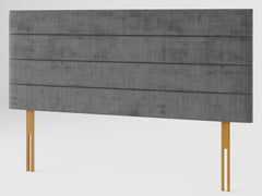 Kelly Headboard 80 cm - Firenza Velour - Charcoal