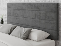 Kelly Headboard 80 cm - Firenza Velour - Charcoal
