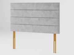 Kelly Headboard 80 cm - Kimiyo Linen - Silver