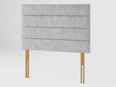 Kelly Headboard 80 cm - Kimiyo Linen - Silver