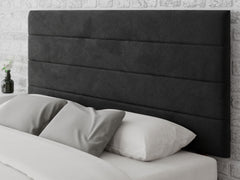 Kelly Headboard 80 cm - Plush Velvet - Ebony