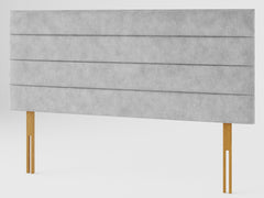 Kelly Headboard 80 cm - Kimiyo Linen - Silver