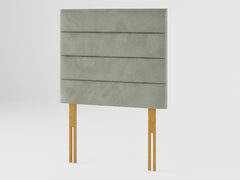 Kelly Headboard 80 cm - Plush Velvet - Duck Egg