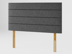 Kelly Headboard 80 cm - Saxon Twill - Charcoal