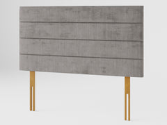Kelly Headboard 80 cm - Firenza Velour - Silver