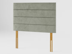 Kelly Headboard 80 cm - Plush Velvet - Duck Egg