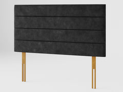 Kelly Headboard 80 cm - Kimiyo Linen - Charcoal