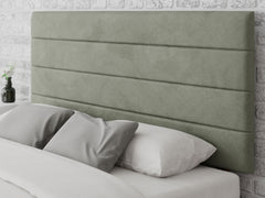 Kelly Headboard 80 cm - Plush Velvet - Duck Egg