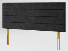 Kelly Headboard 80 cm - Kimiyo Linen - Charcoal
