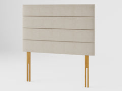 Kelly Headboard 80 cm - Malham Weave - Cream