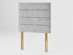Kelly Headboard 80 cm - Kimiyo Linen - Silver