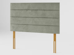 Kelly Headboard 80 cm - Plush Velvet - Duck Egg
