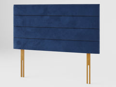 Kelly Headboard 80 cm - Plush Velvet - Navy