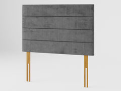 Kelly Headboard 80 cm - Firenza Velour - Charcoal