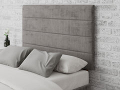 Kelly Headboard 80 cm - Firenza Velour - Silver