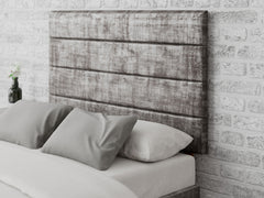 Kelly Headboard 80 cm - Distressed Velvet - Slate