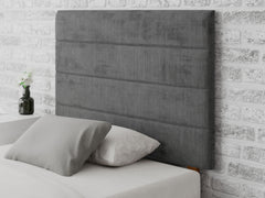 Kelly Headboard 80 cm - Firenza Velour - Charcoal