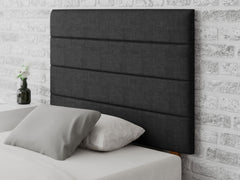 Kelly Headboard 80 cm - Malham Weave - Ebony