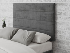 Kelly Headboard 80 cm - Firenza Velour - Charcoal